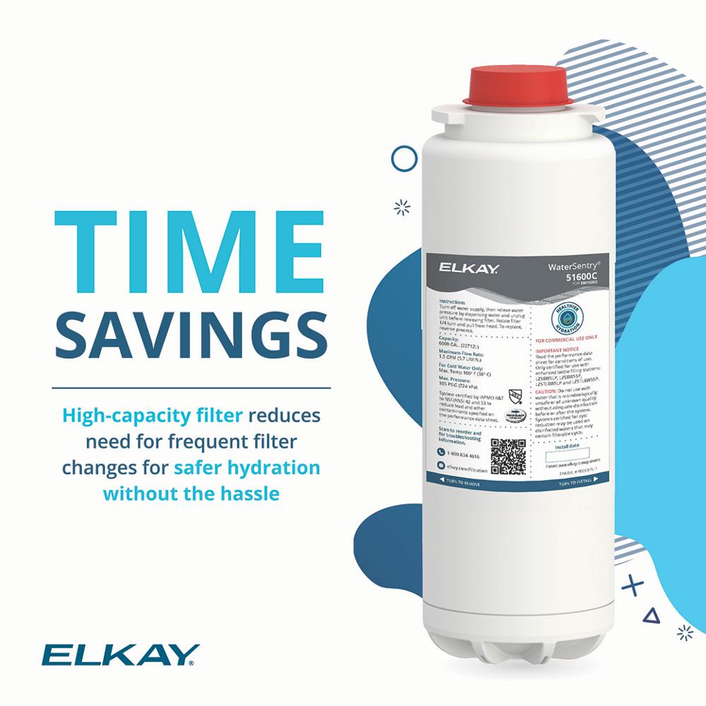 Elkay Water Filter Elkay WaterSentry Filter - NSF Certified
